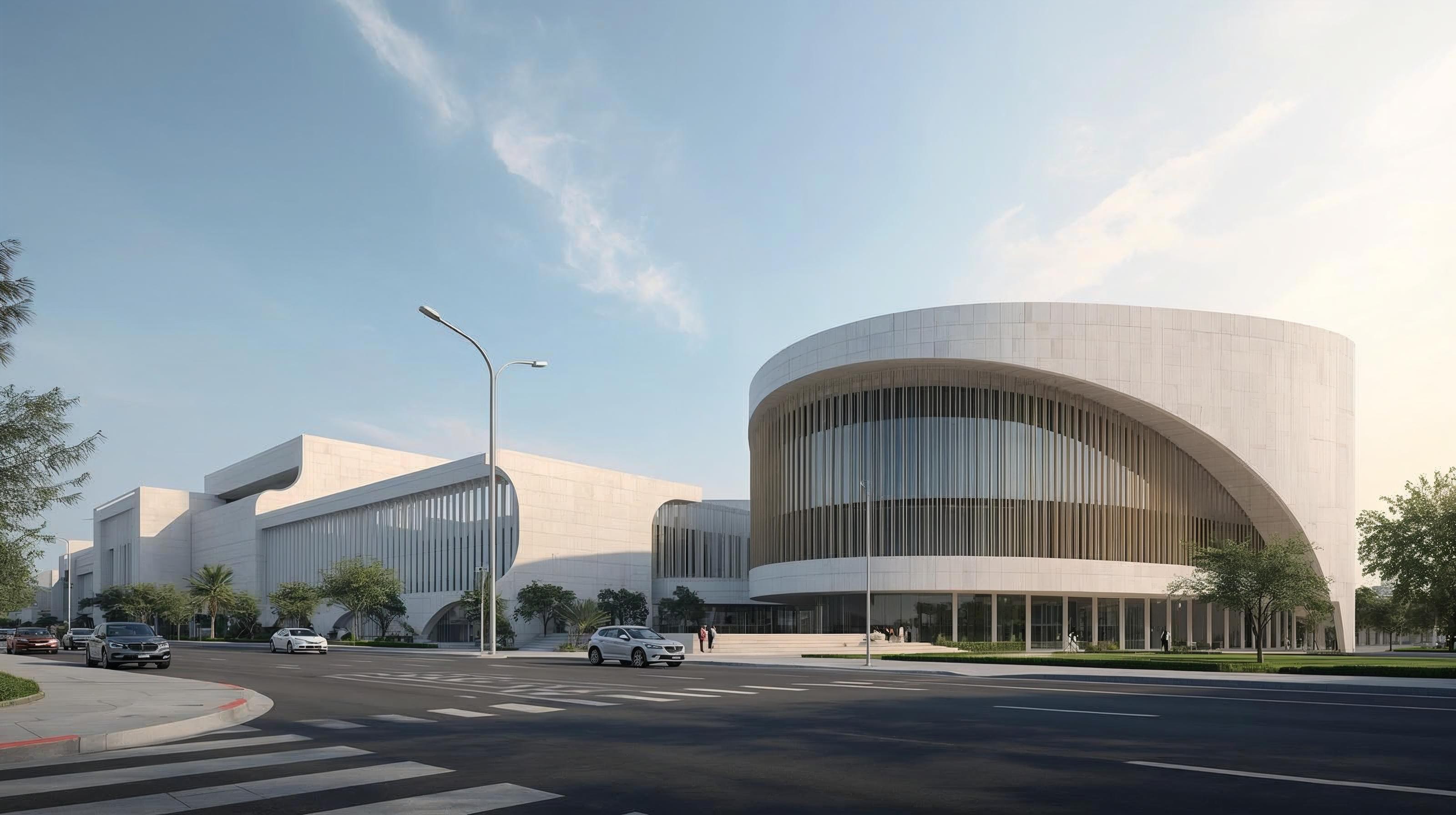 Government building representing public sector